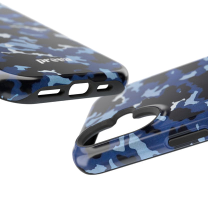 Blue Camo Phone Case