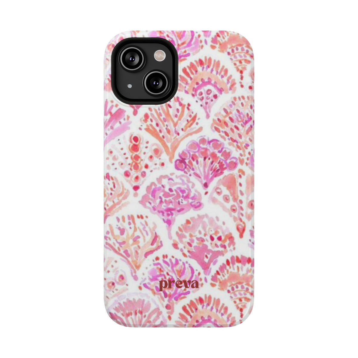 Pink Shell Watercolor Phone Case