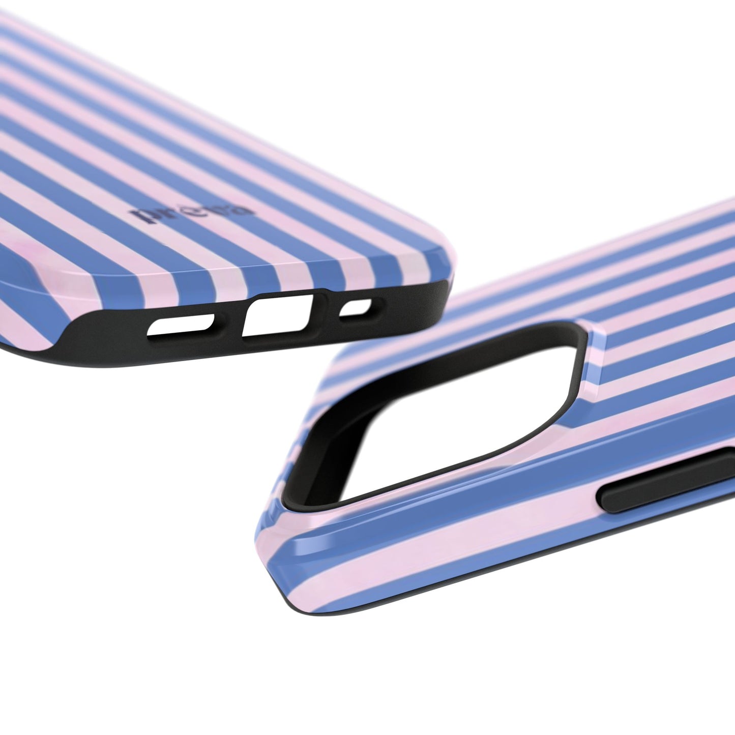 Striped Purple and Pink Phone Case