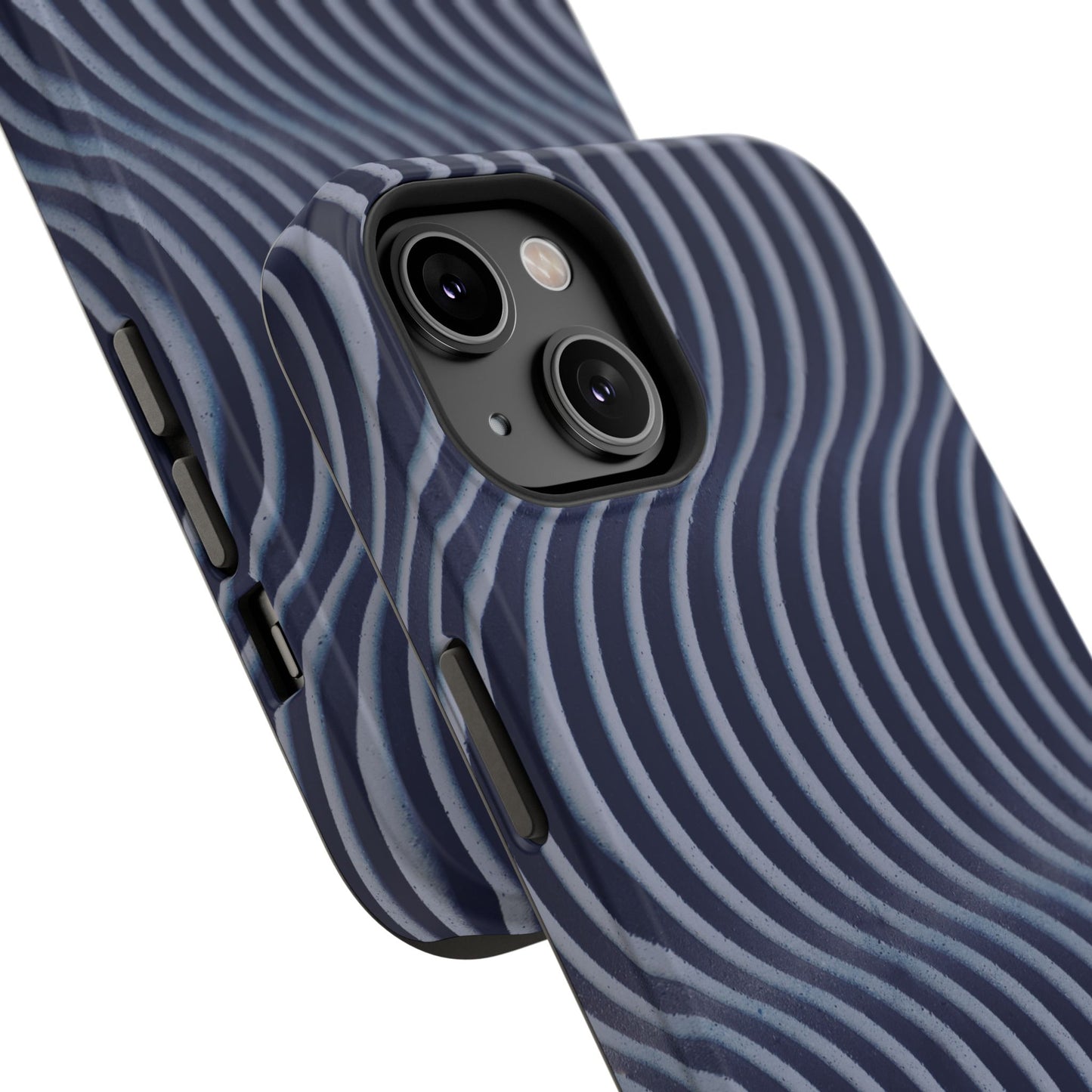 Wavy Navy Phone Case