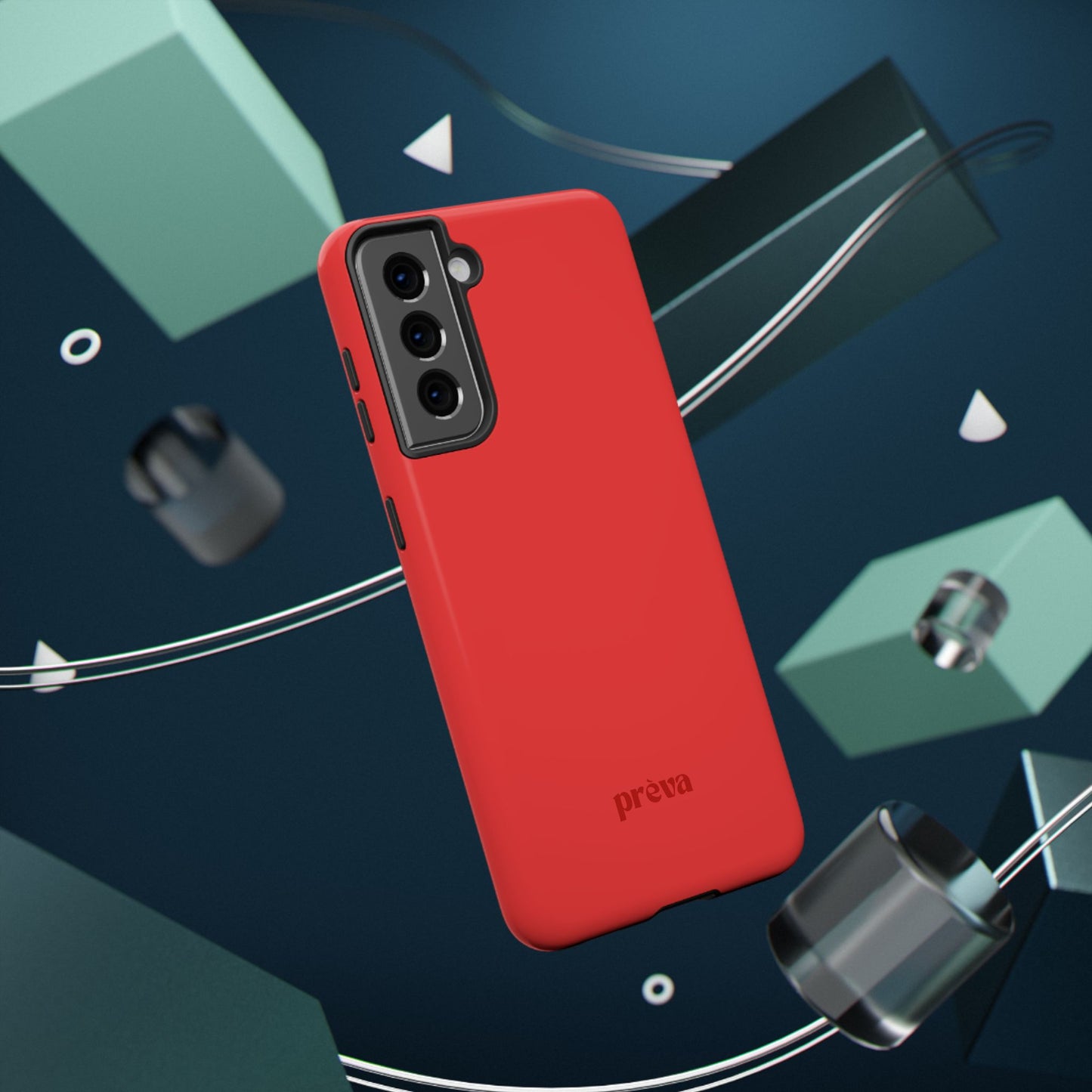 Neon Red Phone Case