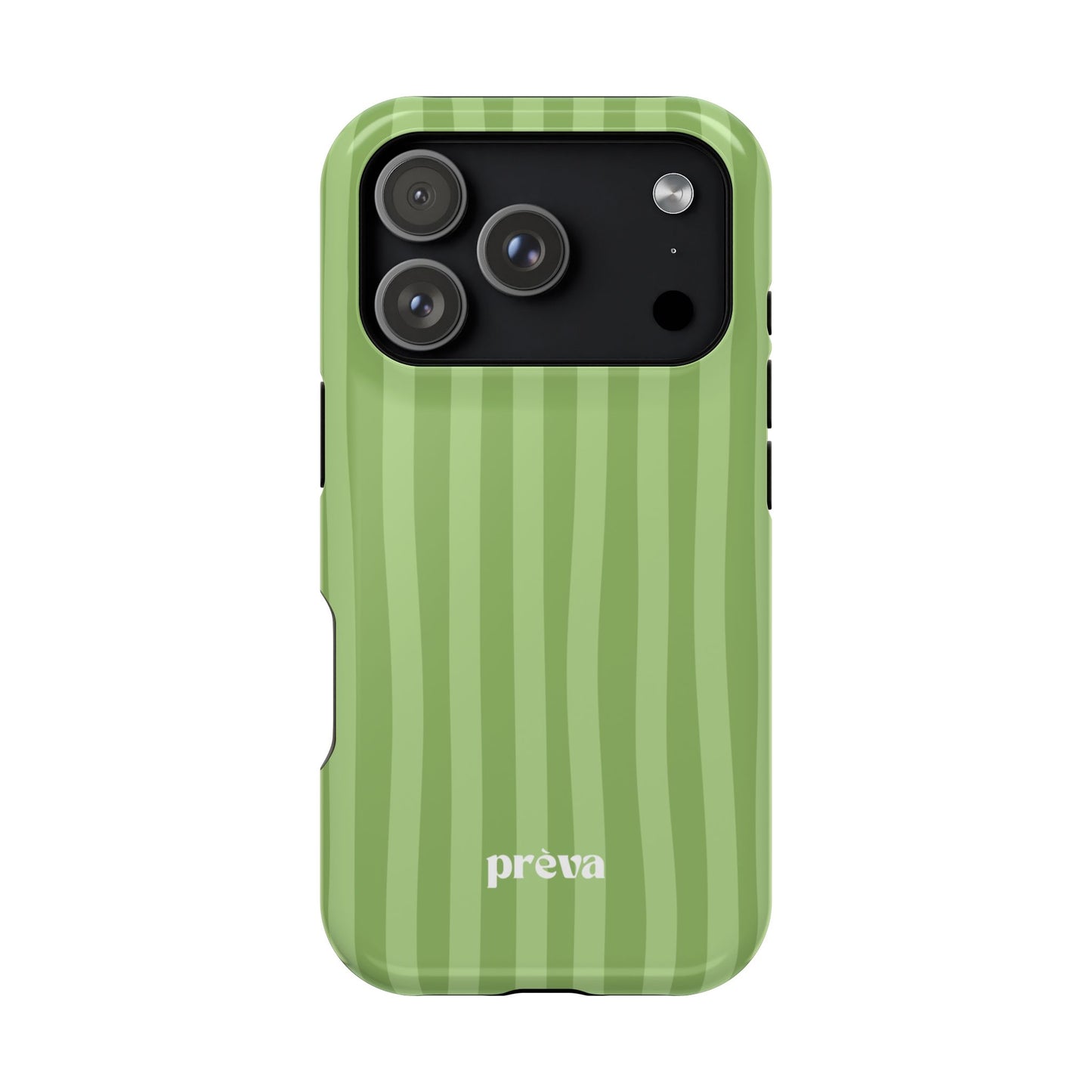 Light Green Stripes Phone Case