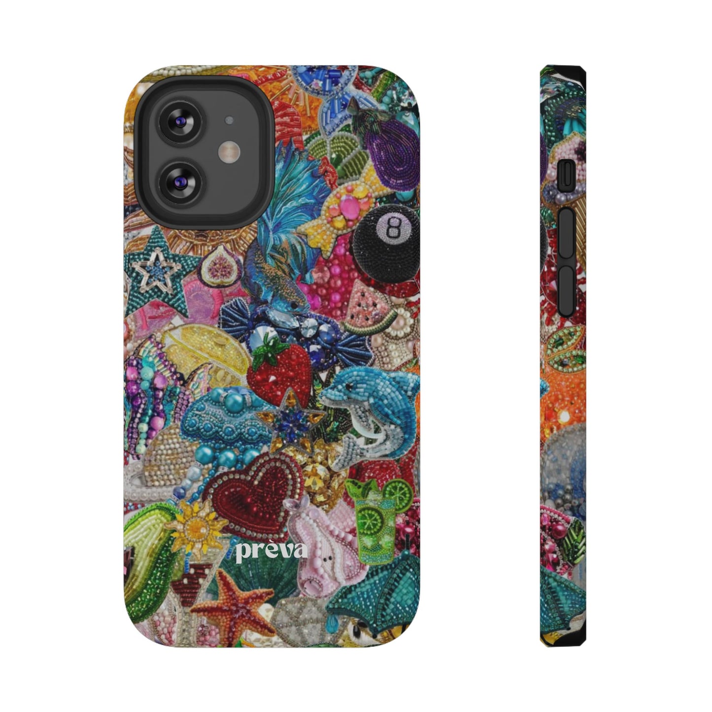 Colorful Rhinestone Phone Case