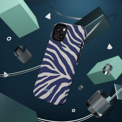 Blue Zebra Phone Case