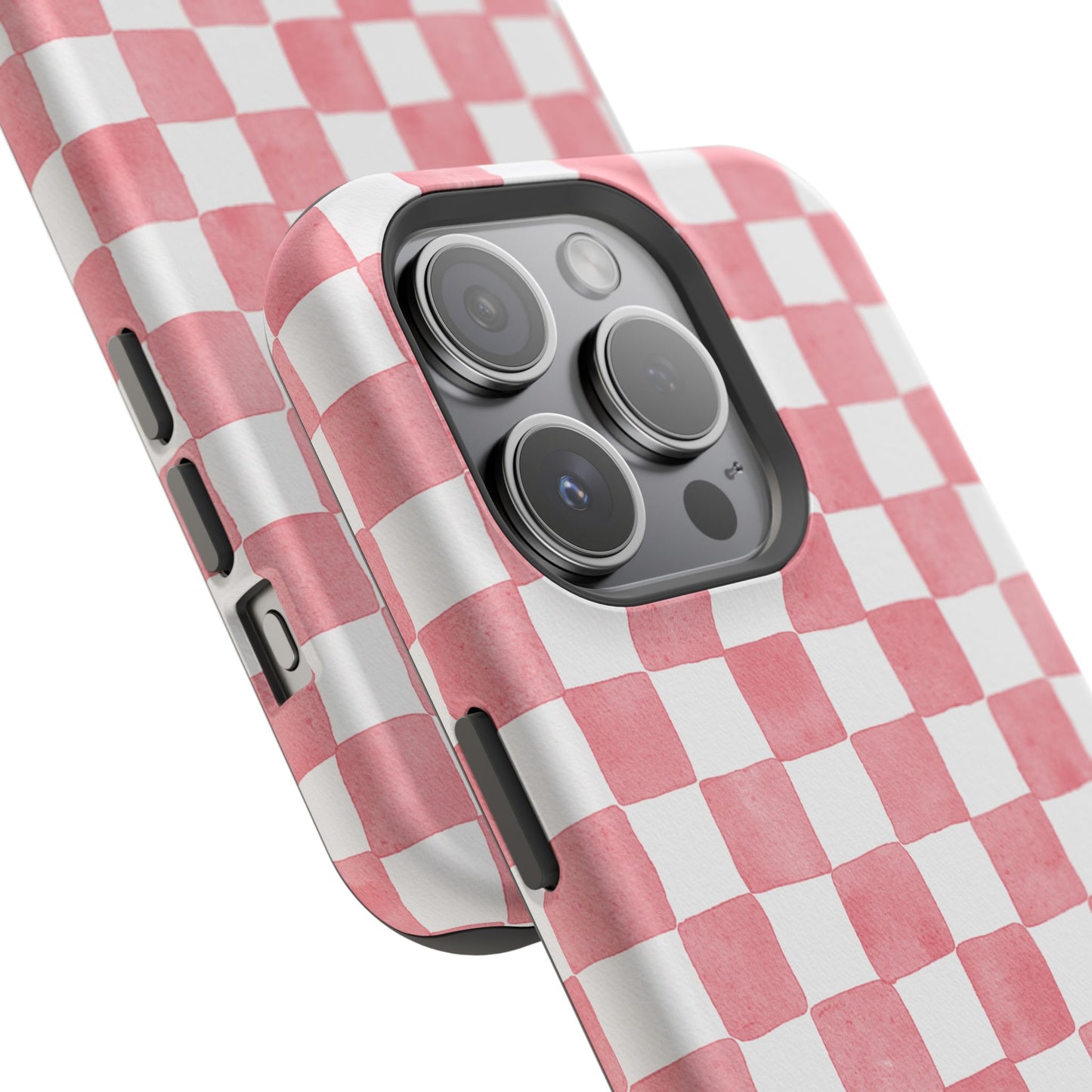 Pink Checkers Phone Case