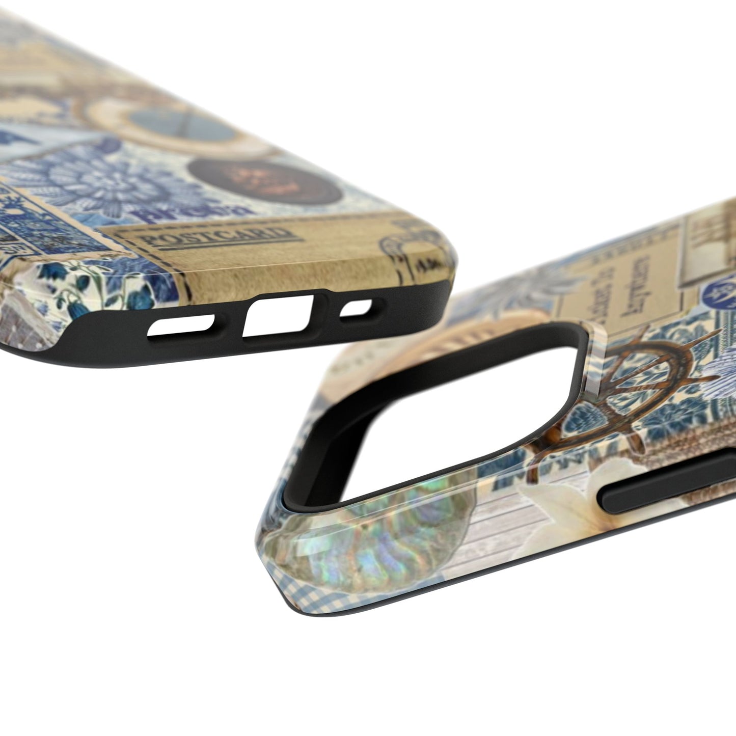 Neutral Travel Collage Phone Case