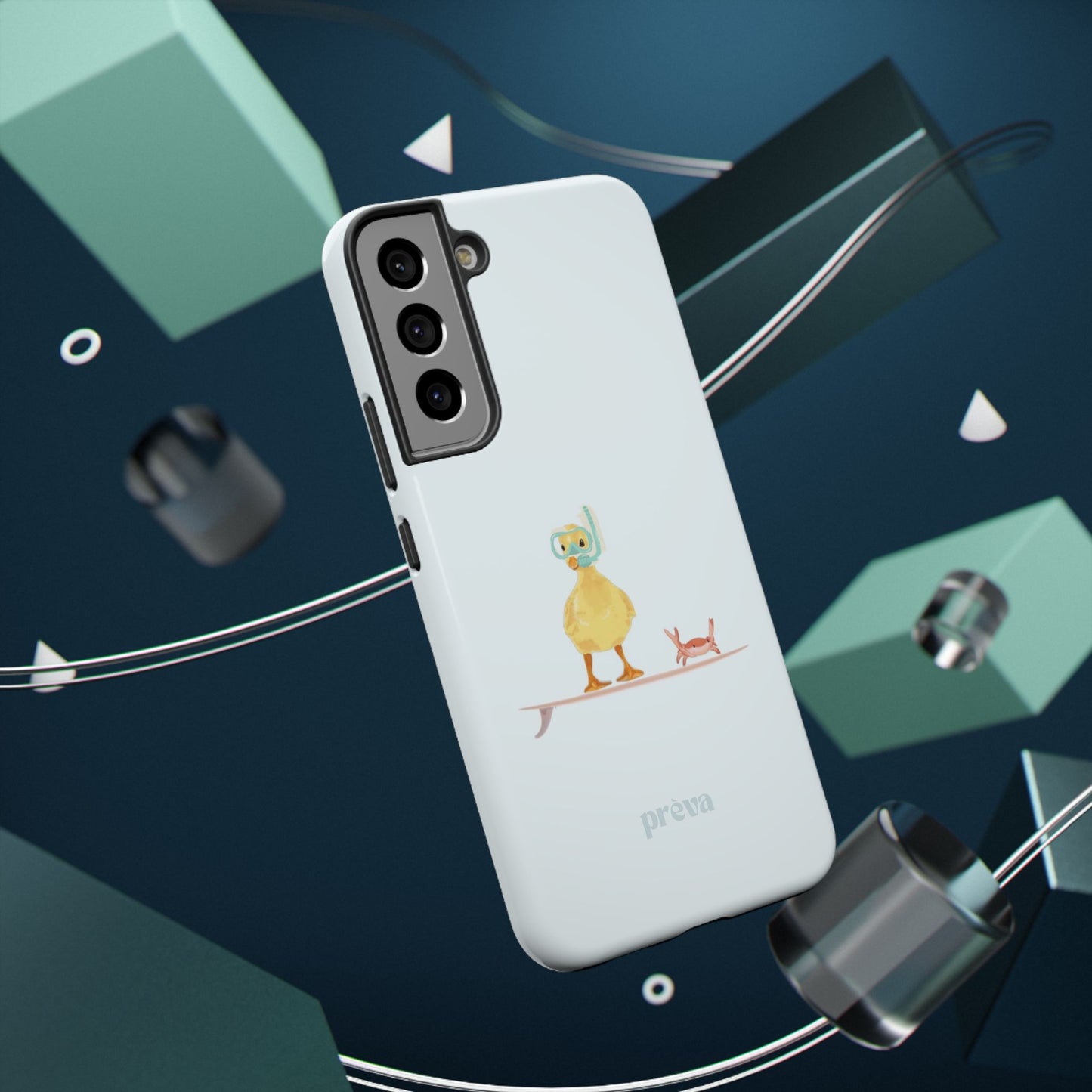 Scuba Duck Stripes Phone Case