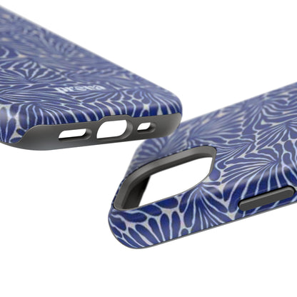 Blue Abstract Greek Phone Case