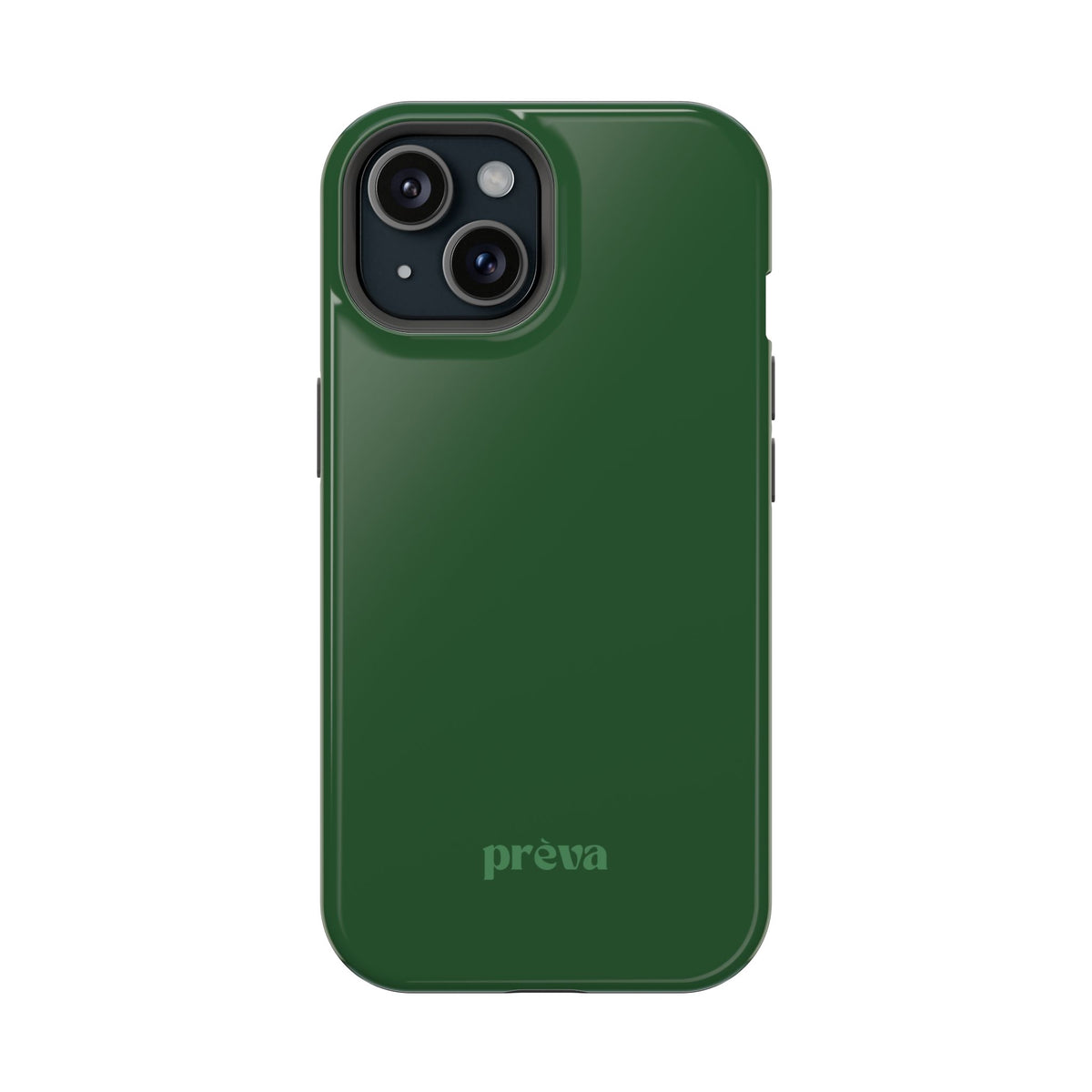 Impact-Resistant Phone Case — Forest Green Slim Armor