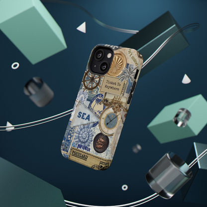 Neutral Travel Collage Phone Case