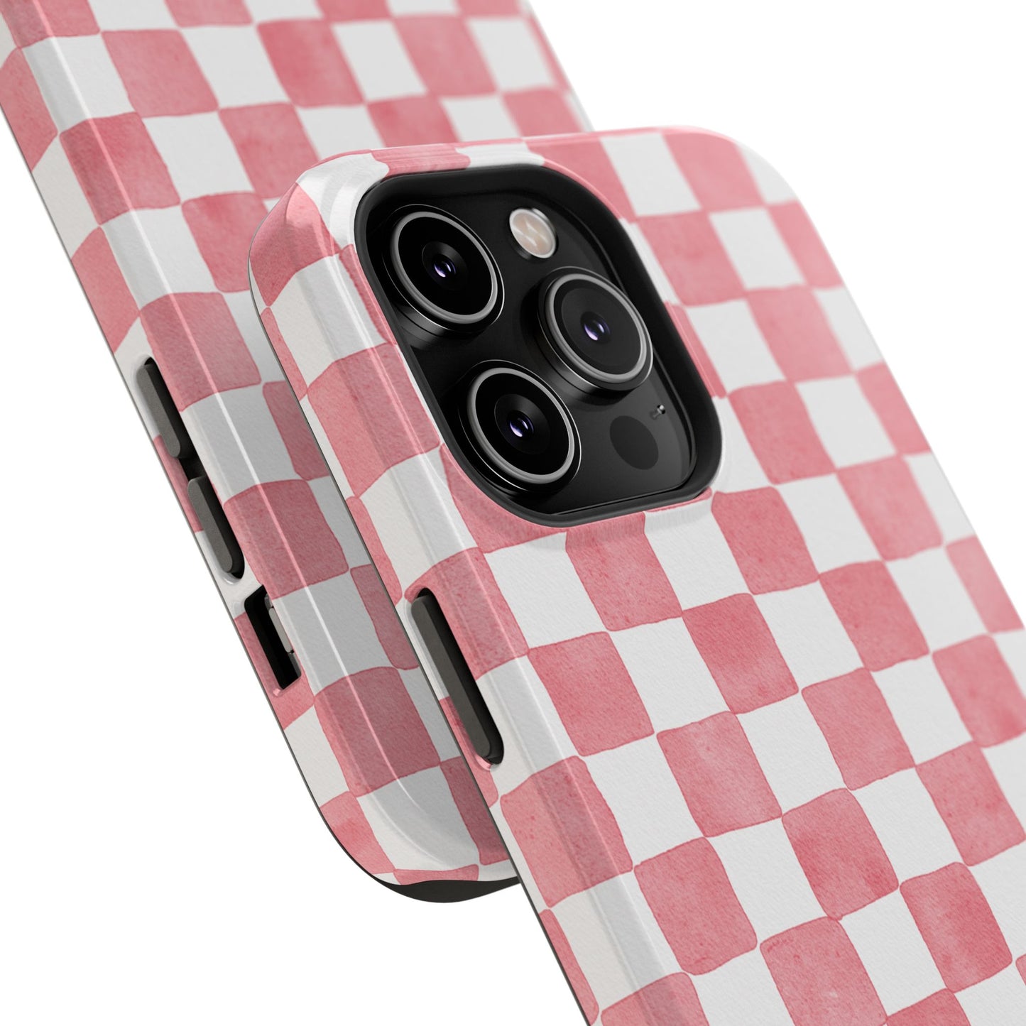Pink Checkers Phone Case