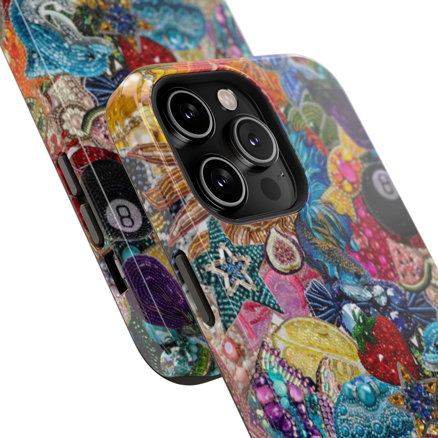 Colorful Rhinestone Phone Case
