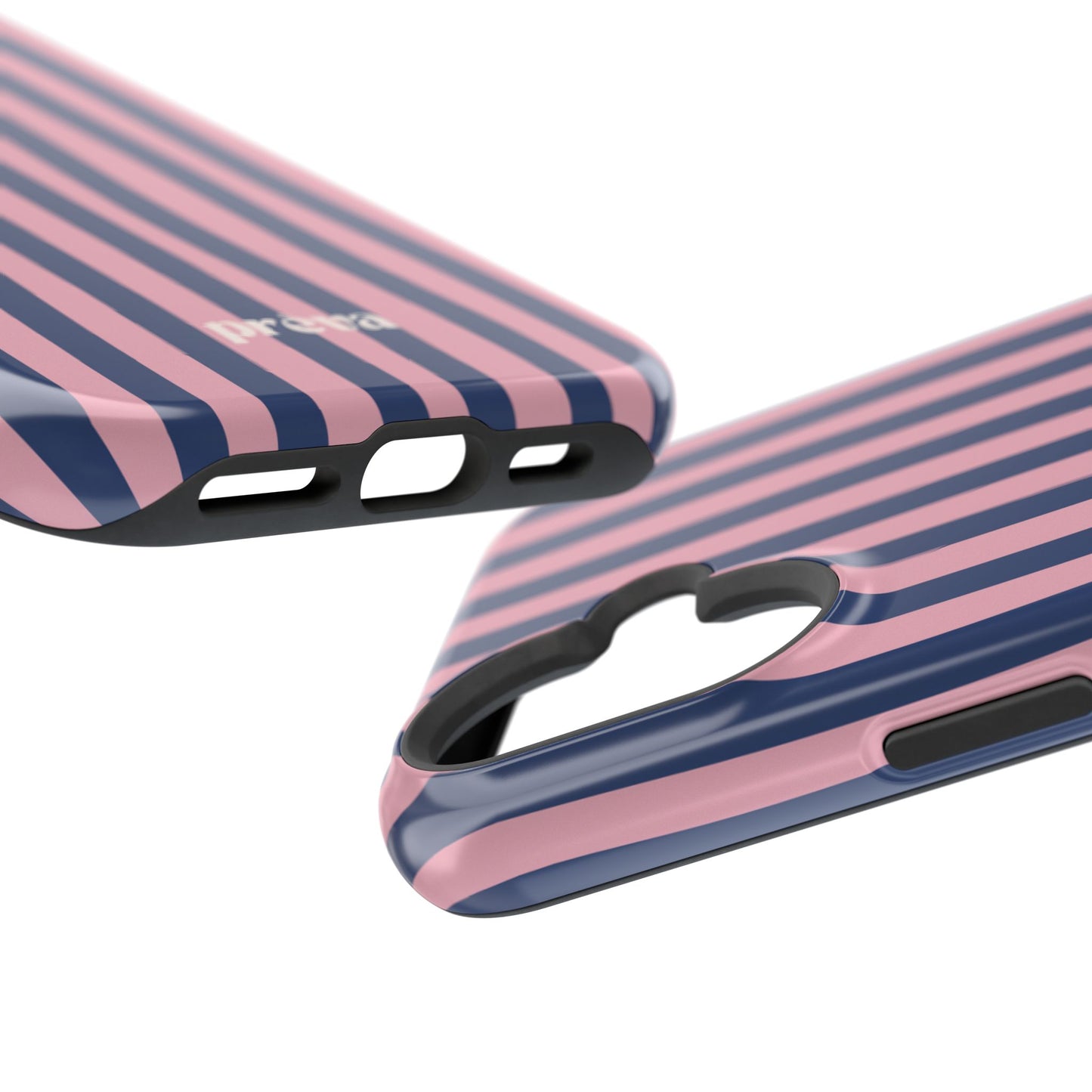 Blue and Pink Stripes Case