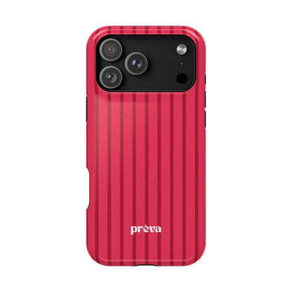 Pinky Red Stripes Phone Case