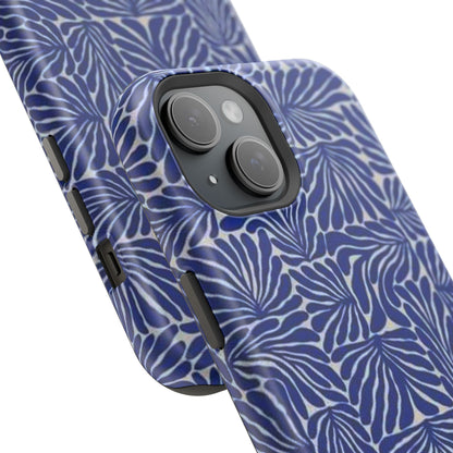 Blue Abstract Greek Phone Case