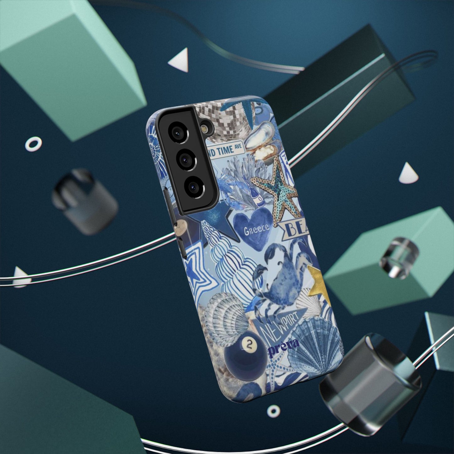 Coastal Collage Phone Case