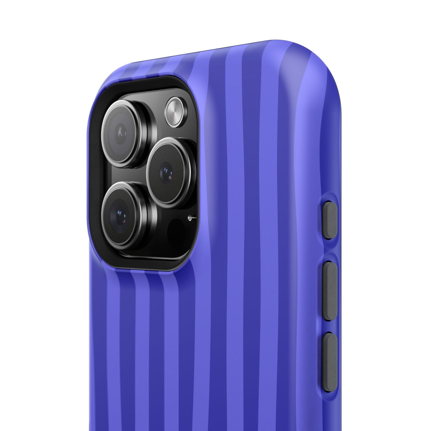 Neon Blue Stripes Phone Case