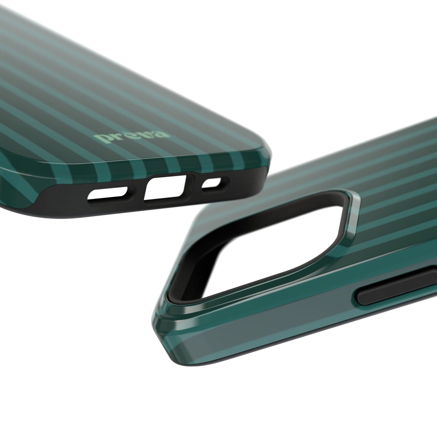 Striped Green Phone Case