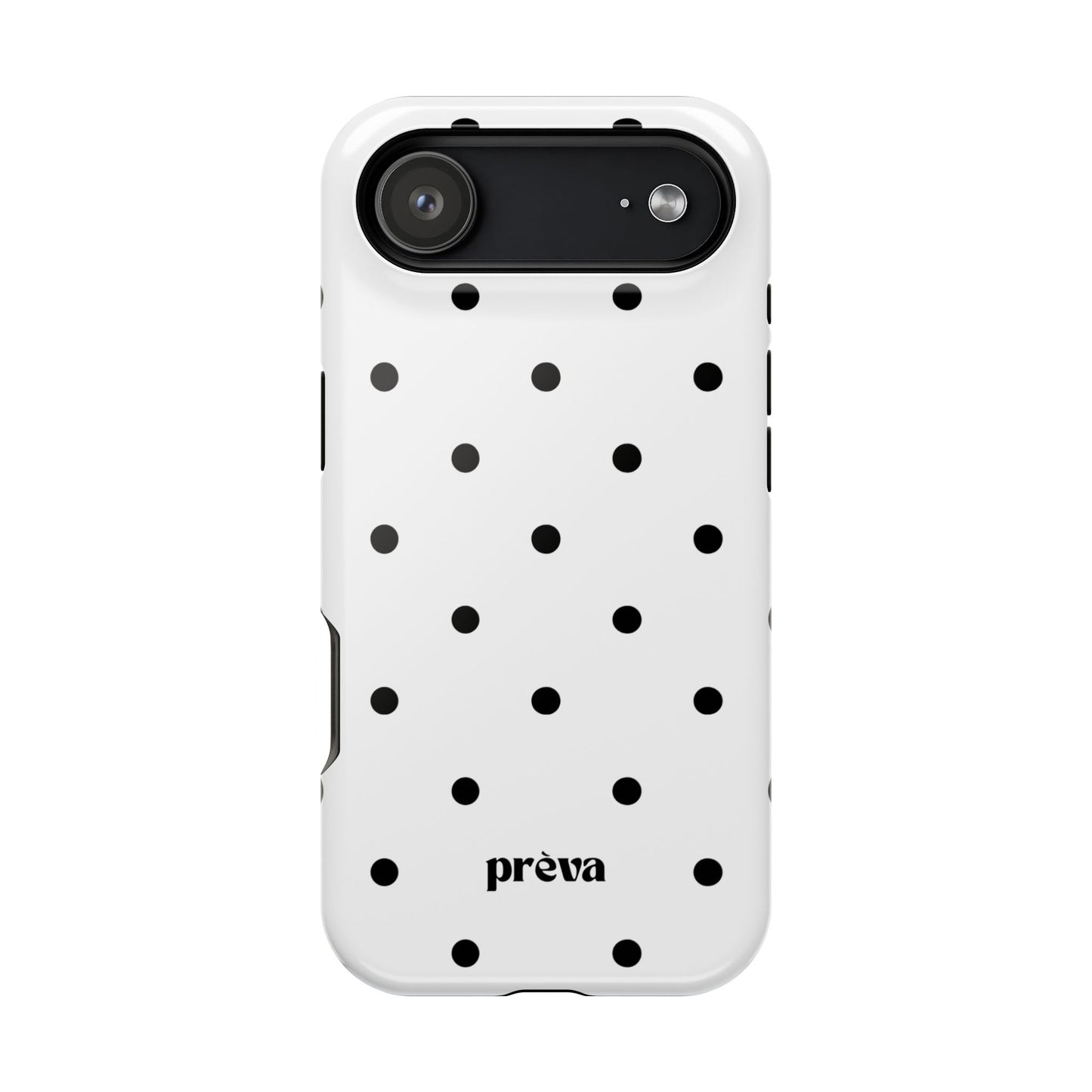 B&W polka dots Phone Case