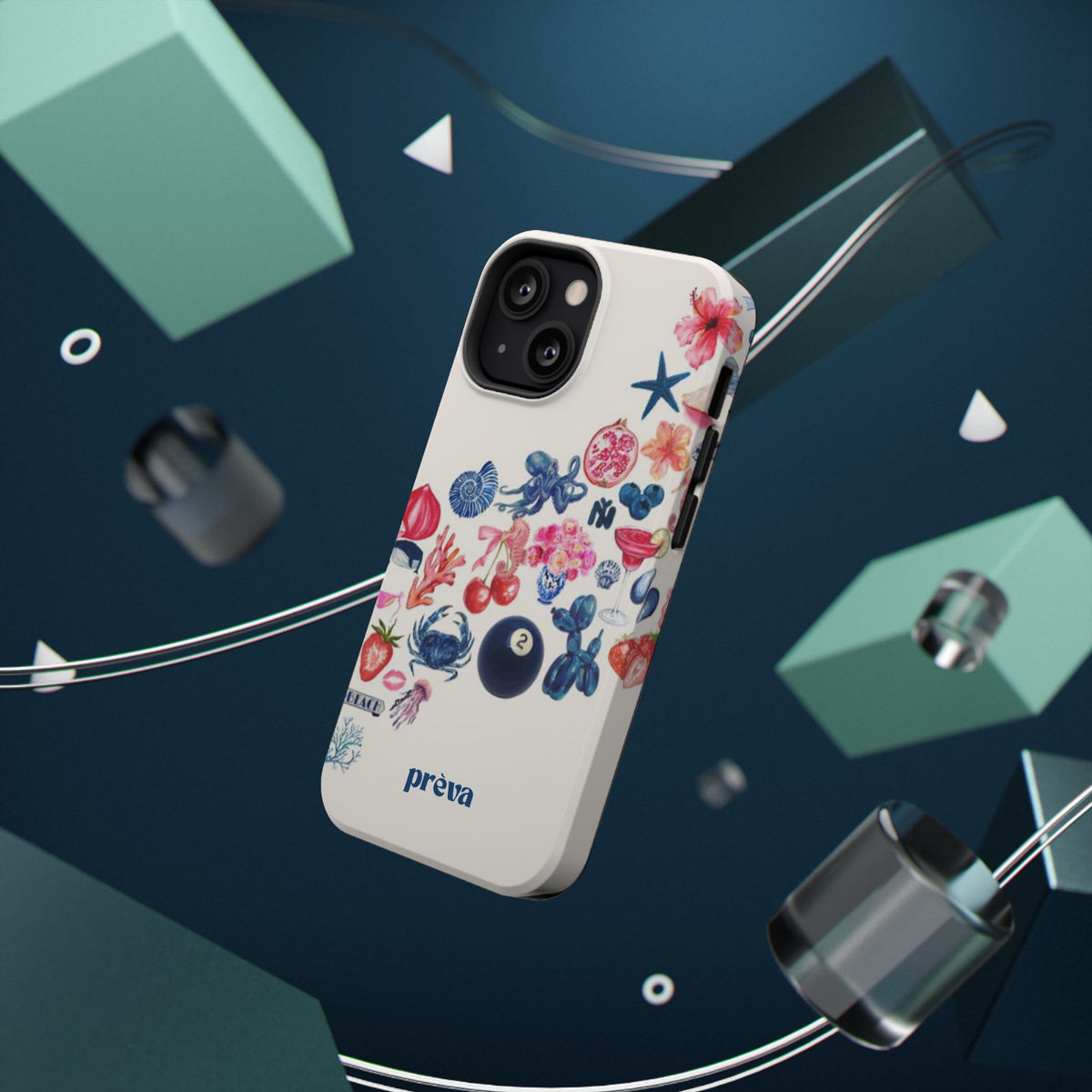 Collage Wave Phone Case