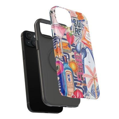 Tropical Beach Collage Phone Case