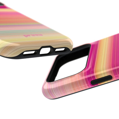 Pastel Stripe Rays Phone Case