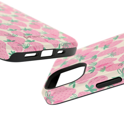 Pink Strawberry Phone Case