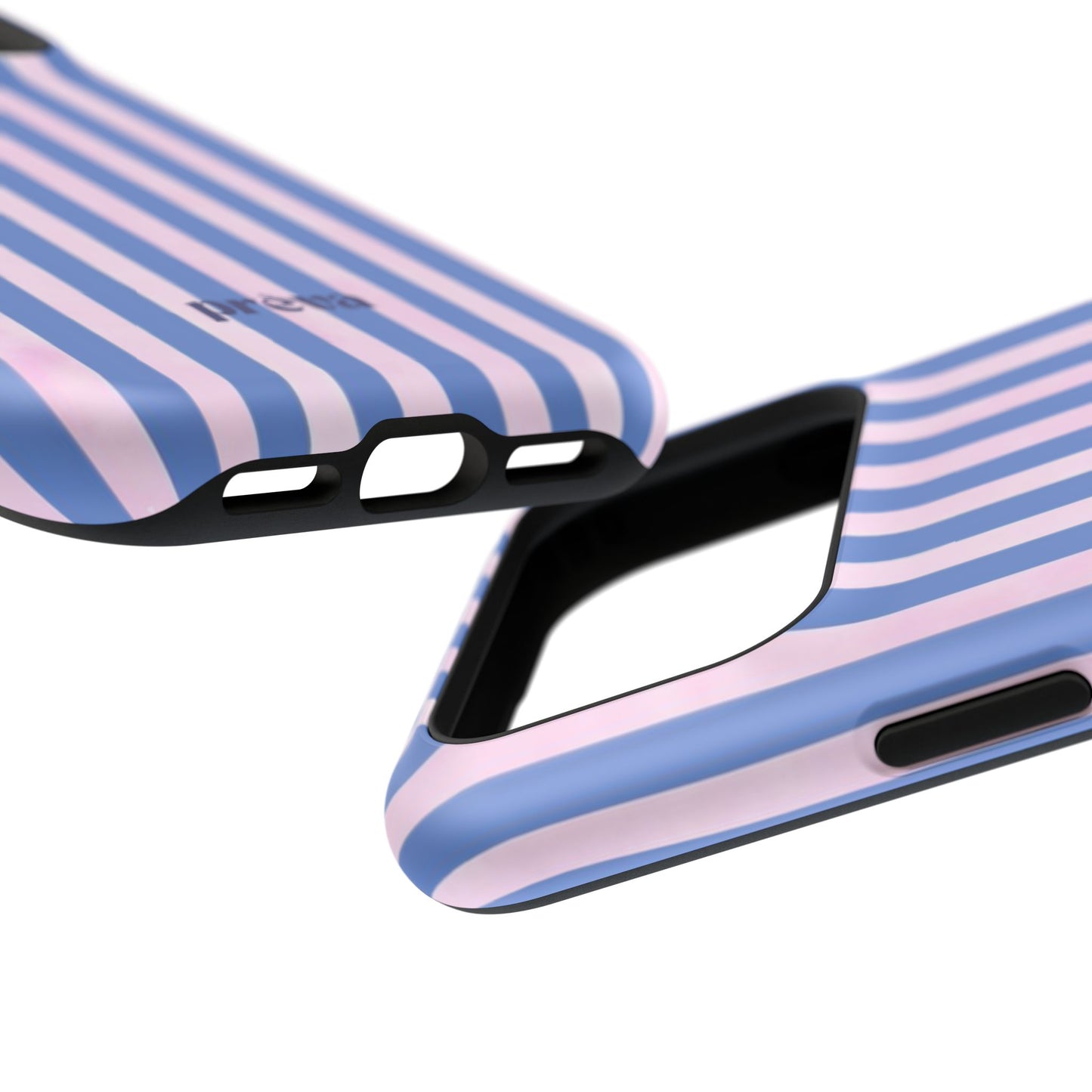 Striped Purple and Pink Phone Case