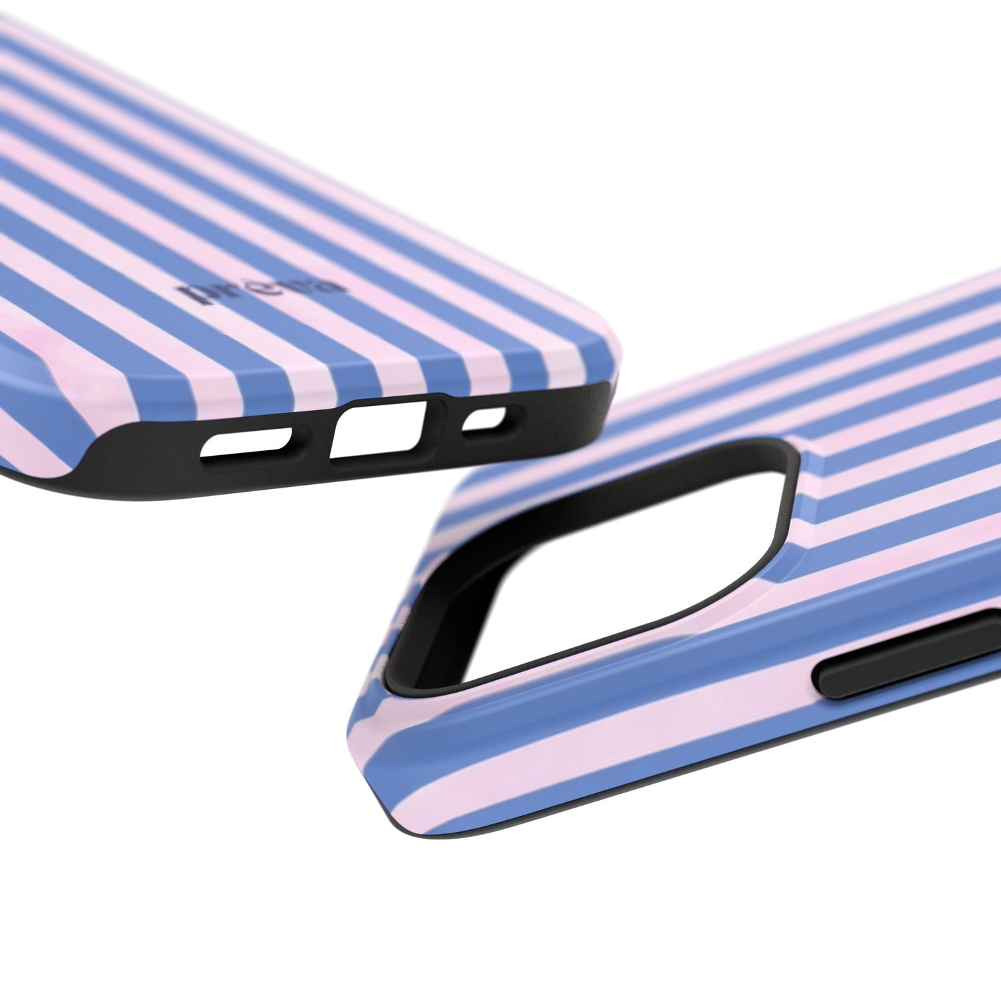 Striped Purple and Pink Phone Case