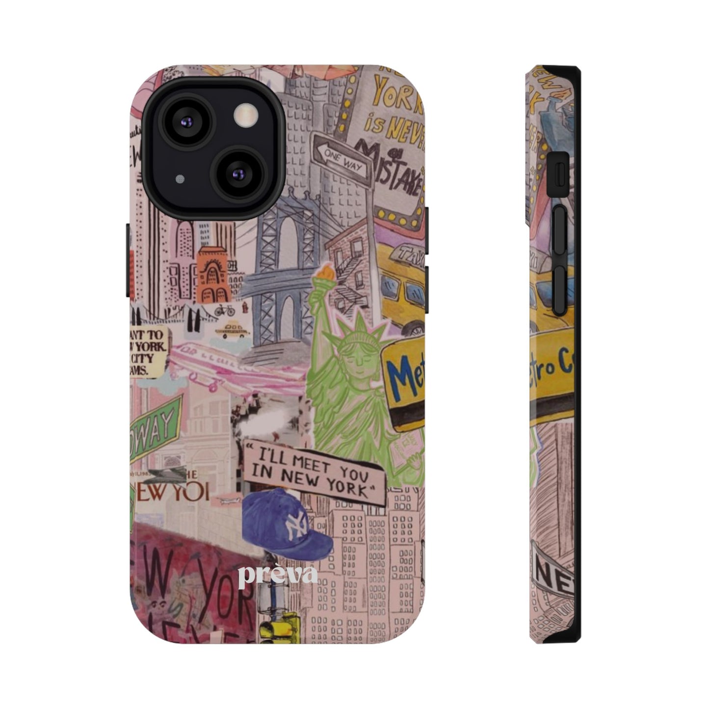New York Collage Phone Case