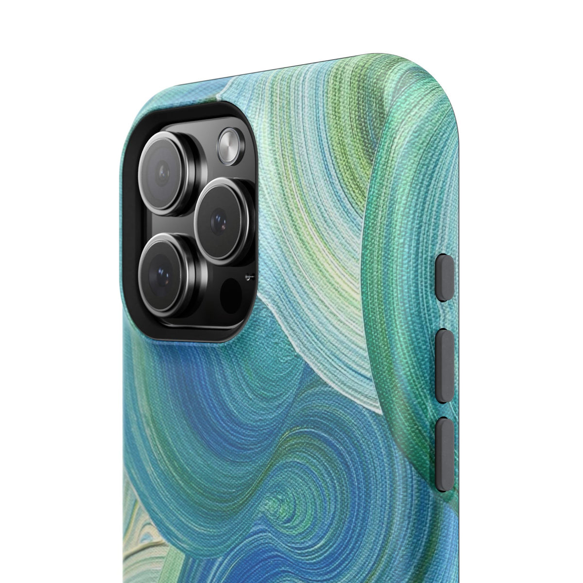 Swirling Ocean Impact-Resistant Phone Case
