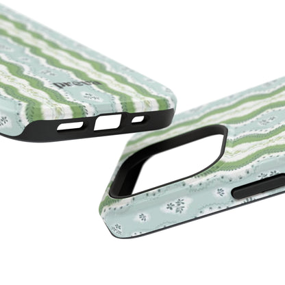 Green Waves Phone Case