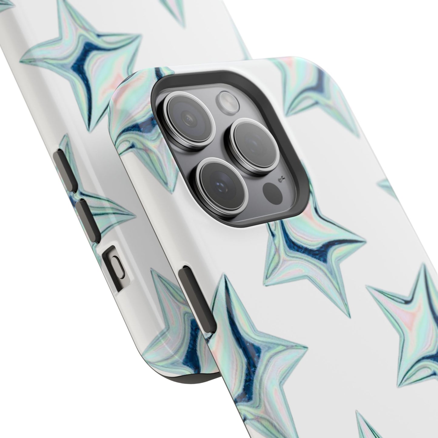 White Starburst Phone Case