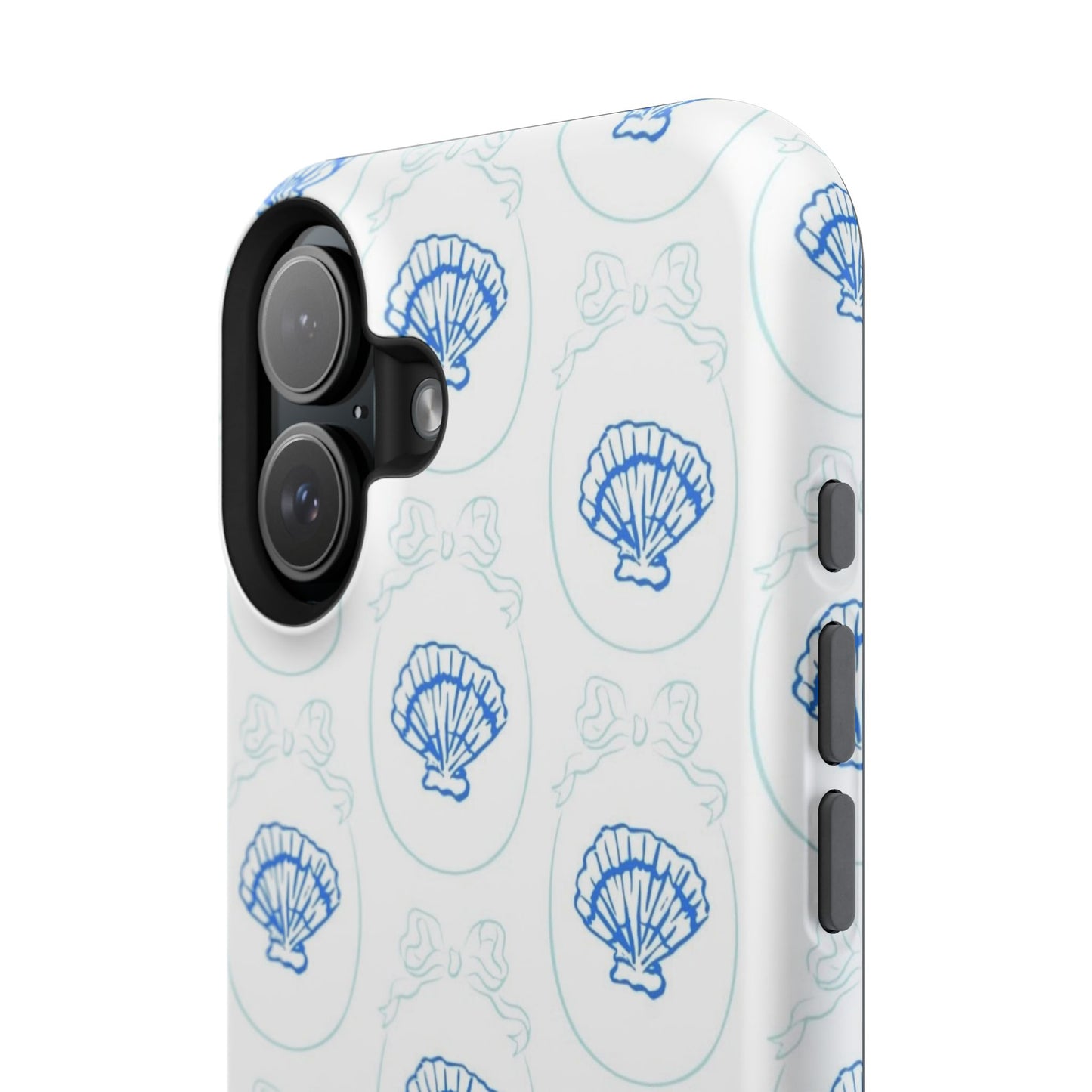 Fancy Teal Shell Phone Case