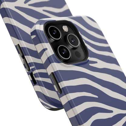 Blue Zebra Phone Case