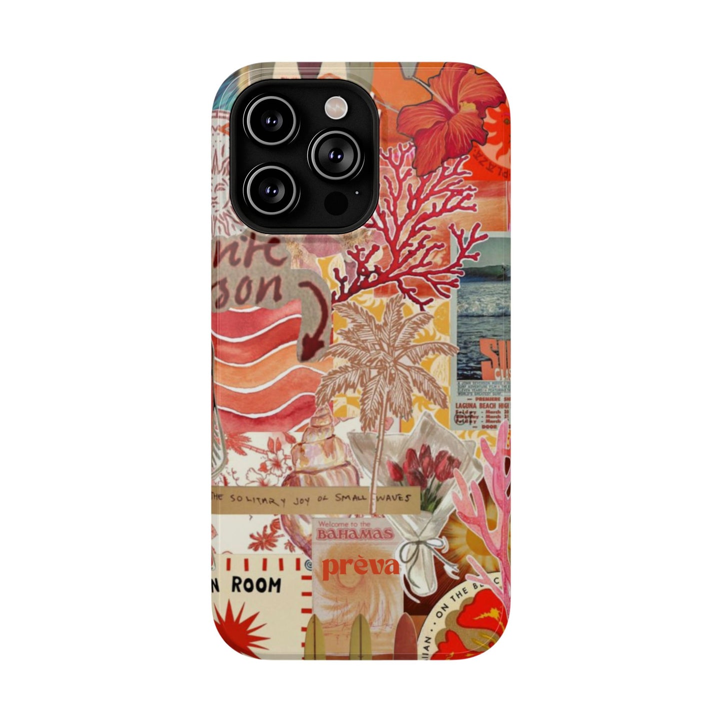 Vintage Floral Collage Phone Case