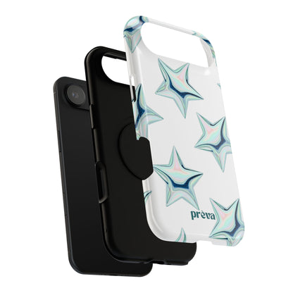 White Starburst Phone Case