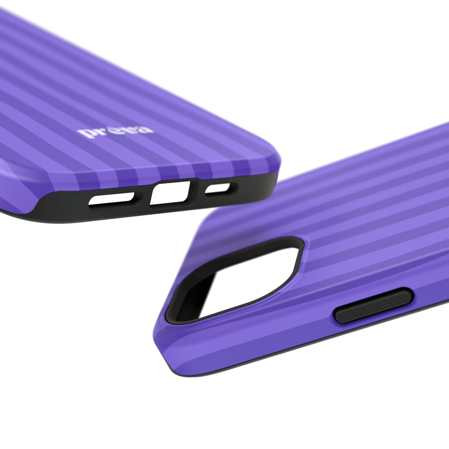 Dark Purple Stripes Phone Case