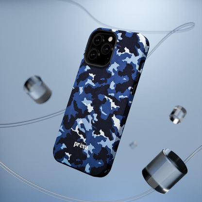 Blue Camo Phone Case
