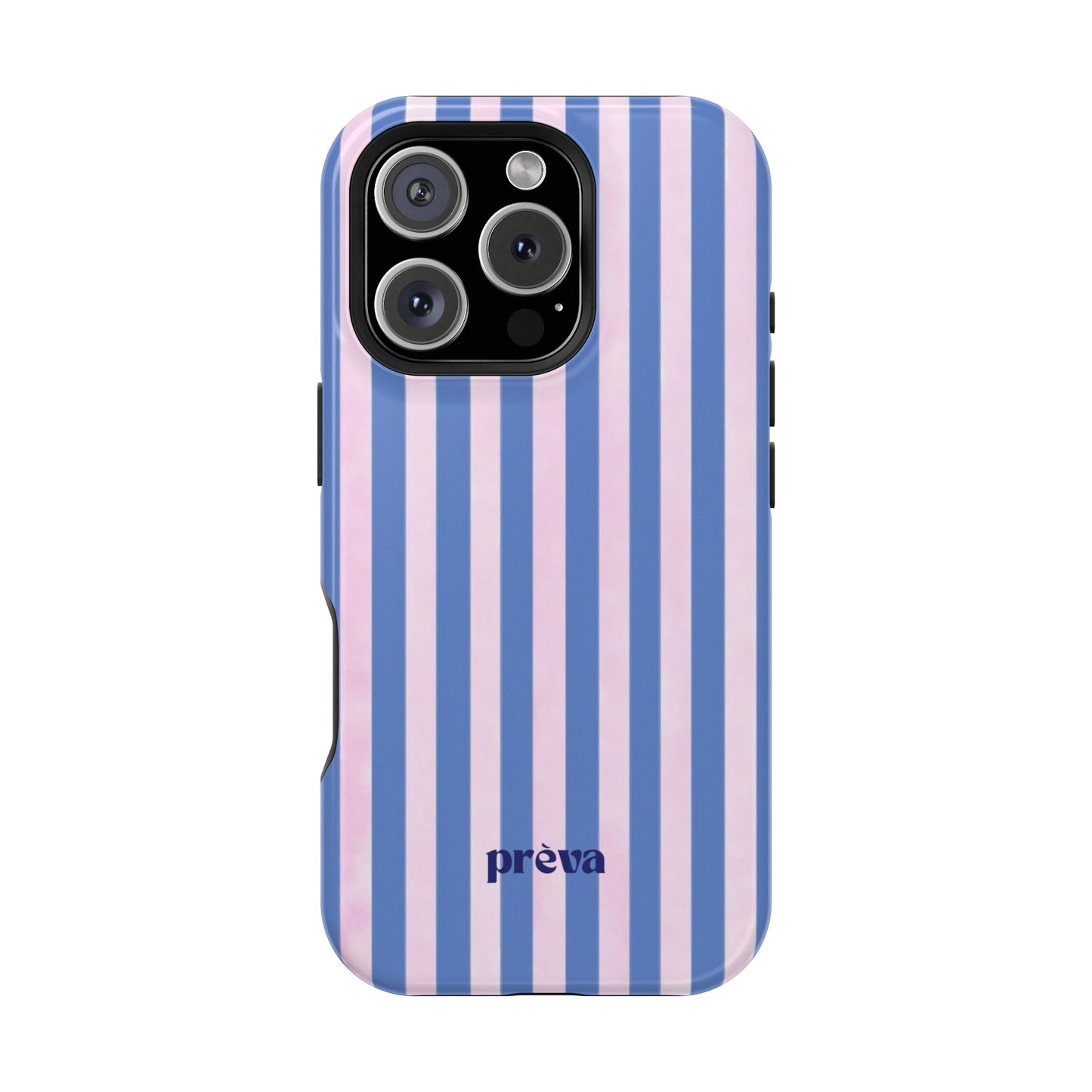 Striped Purple and Pink Phone Case