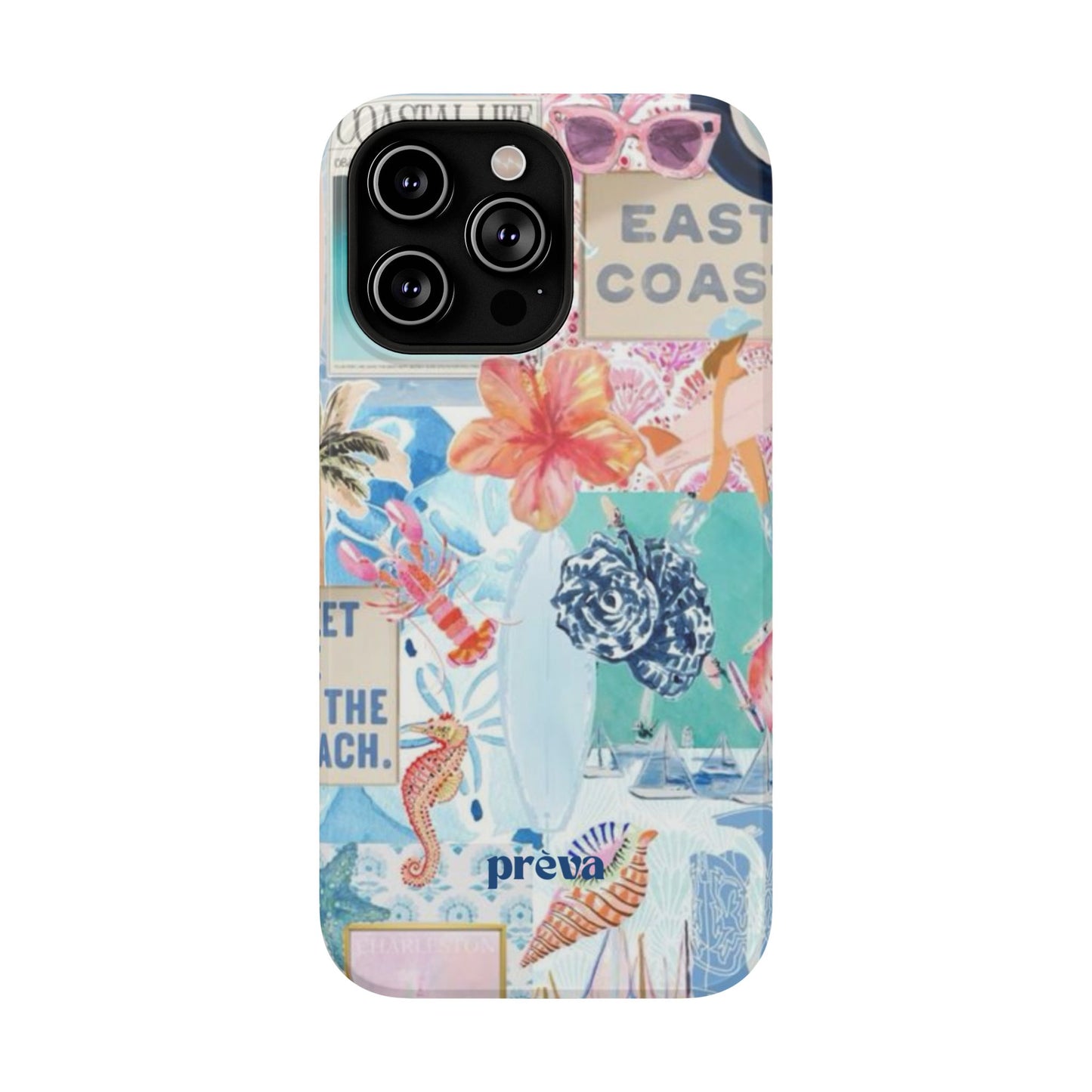 East Coast Collage Phone Case