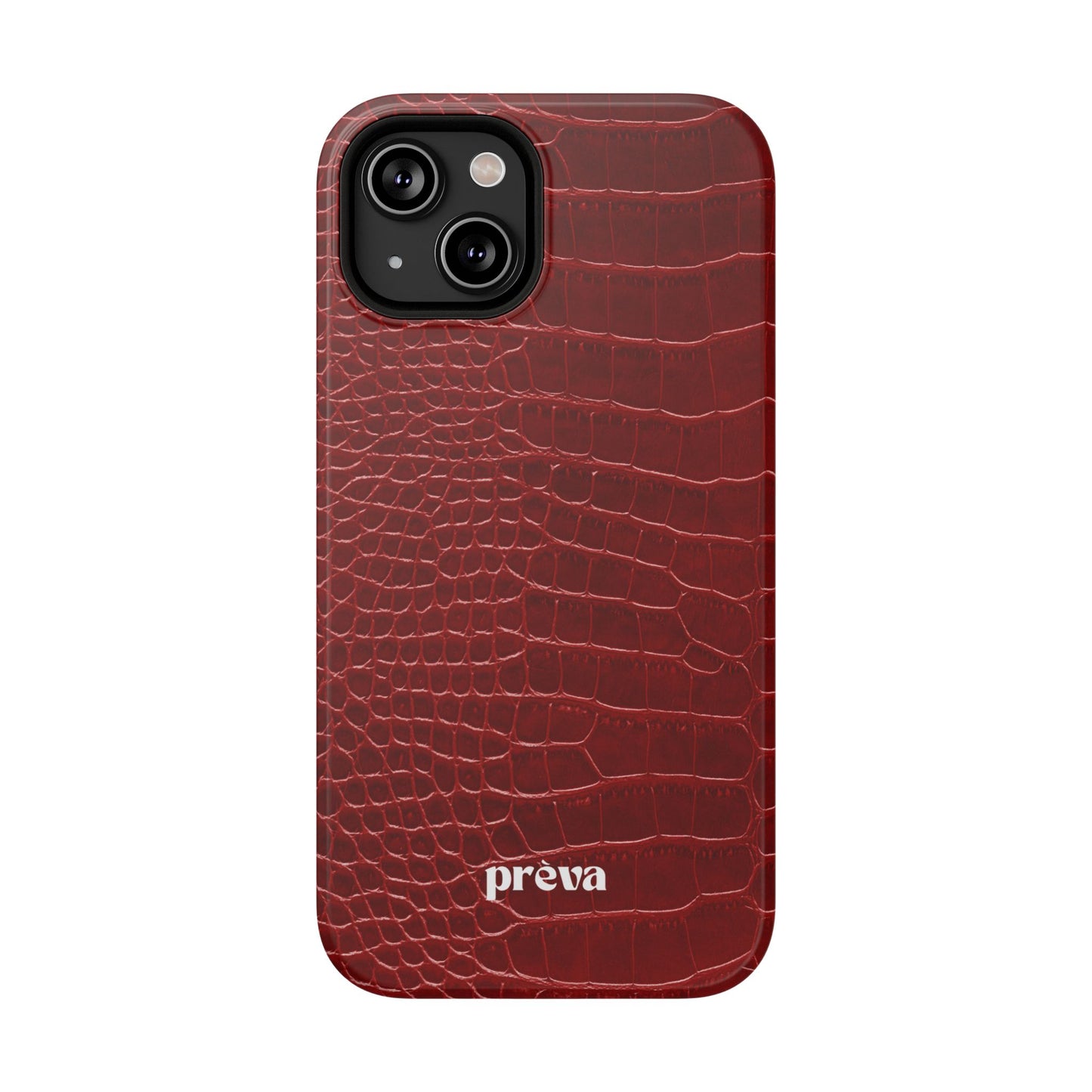 Red Croc Phone Case