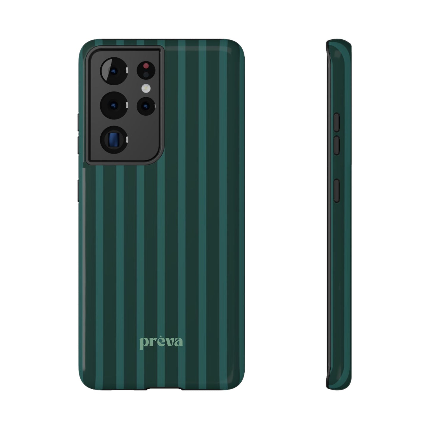 Striped Green Phone Case