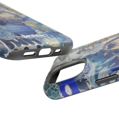 Blue Night Collage Phone Case