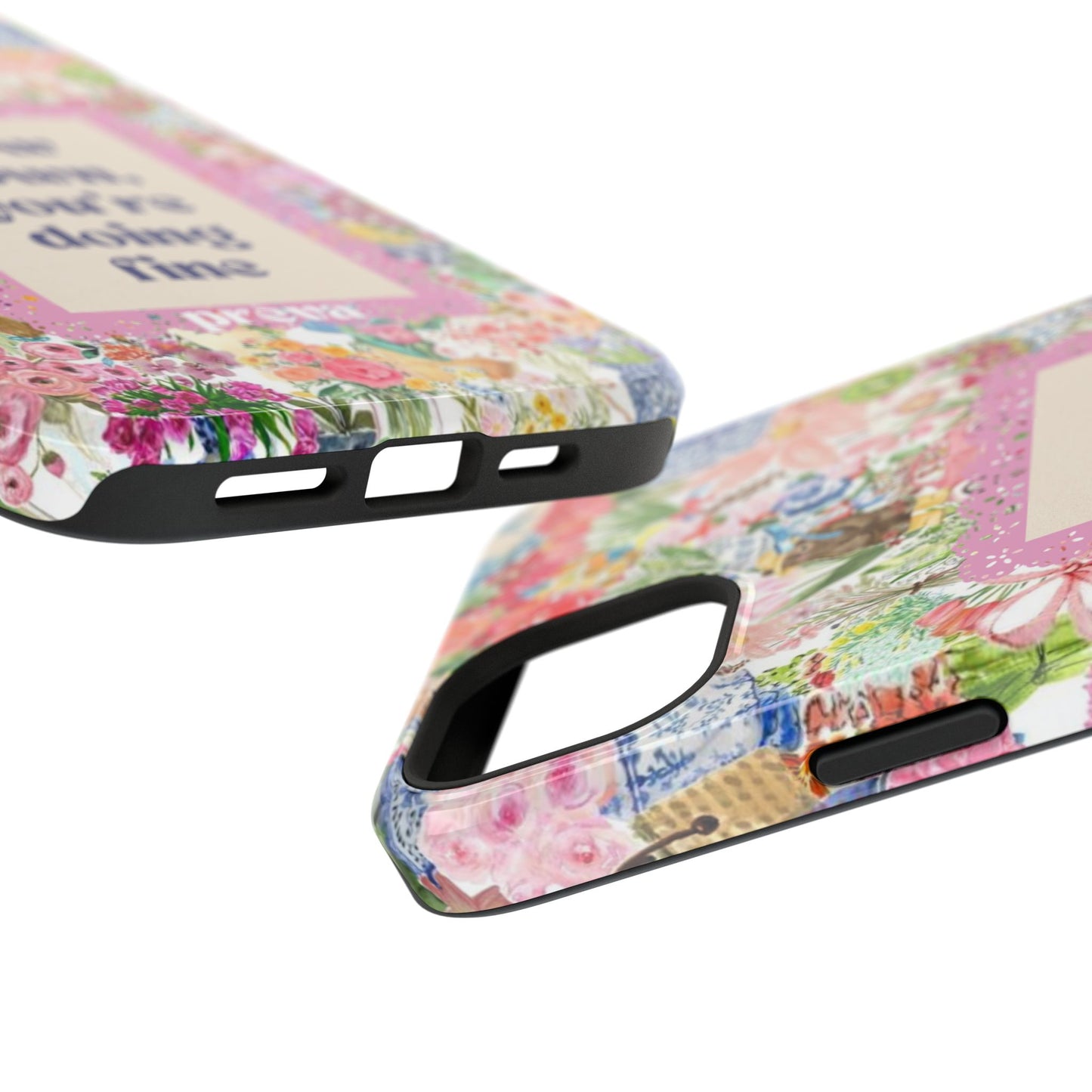 Slow Down Flowers x notsoken Phone Case