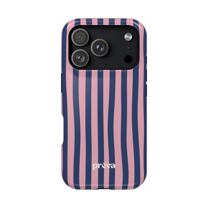 Blue and Pink Stripes Case