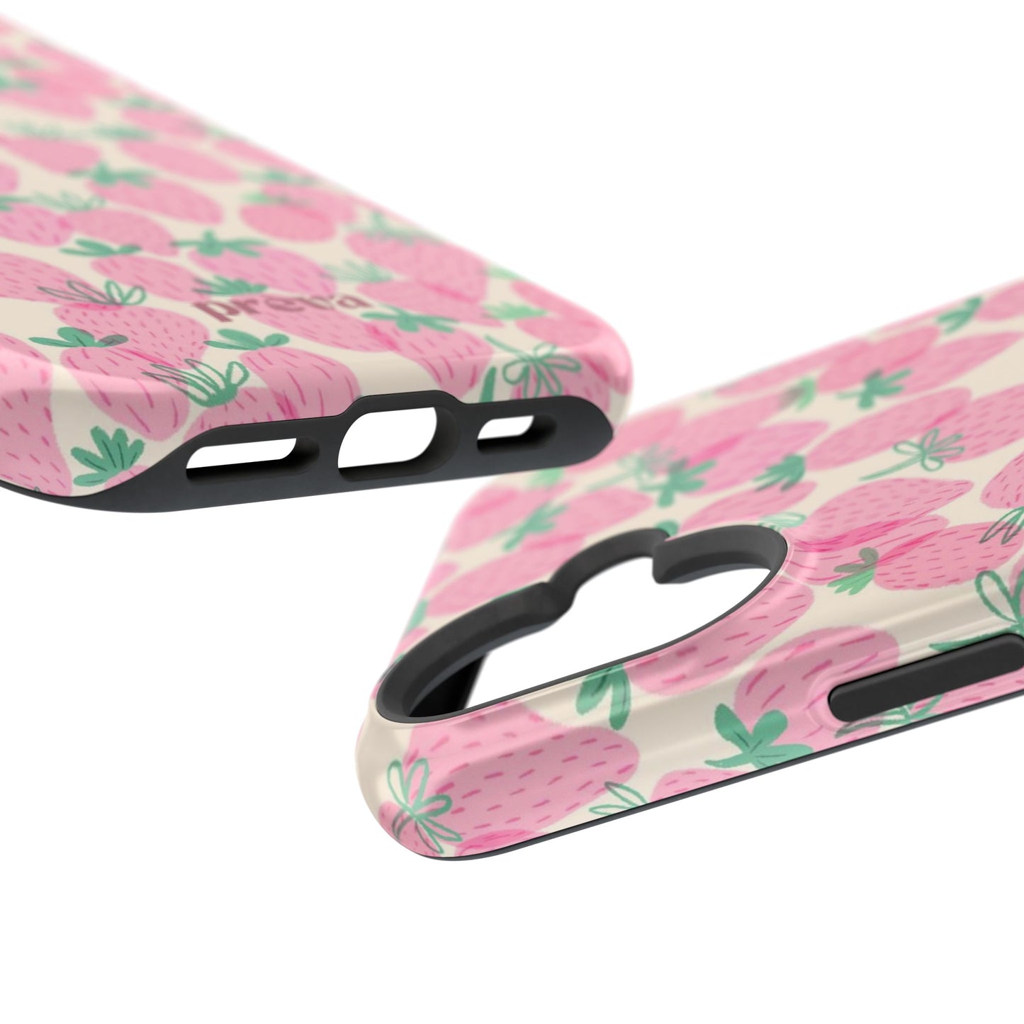 Pink Strawberry Phone Case