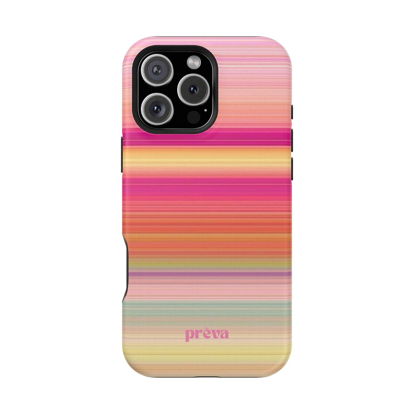 Pastel Stripe Rays Phone Case