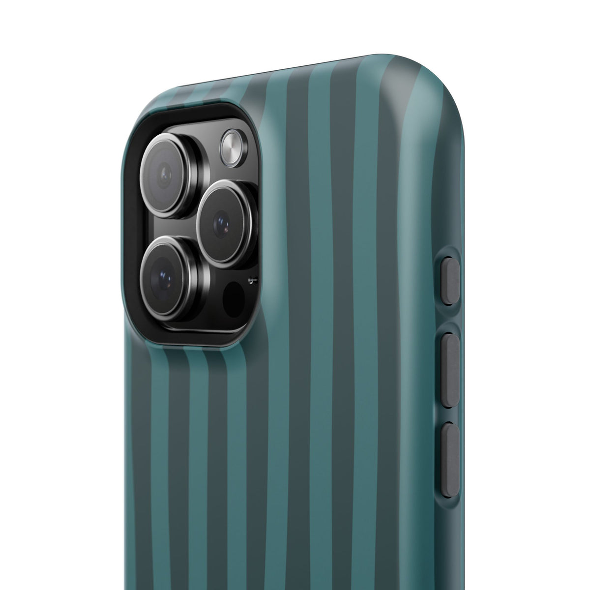 Dark Stripes Turquoise Phone Case