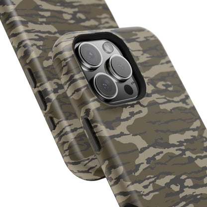 Camo Impact-Resistant Phone Case — Military Green Rugged Protection